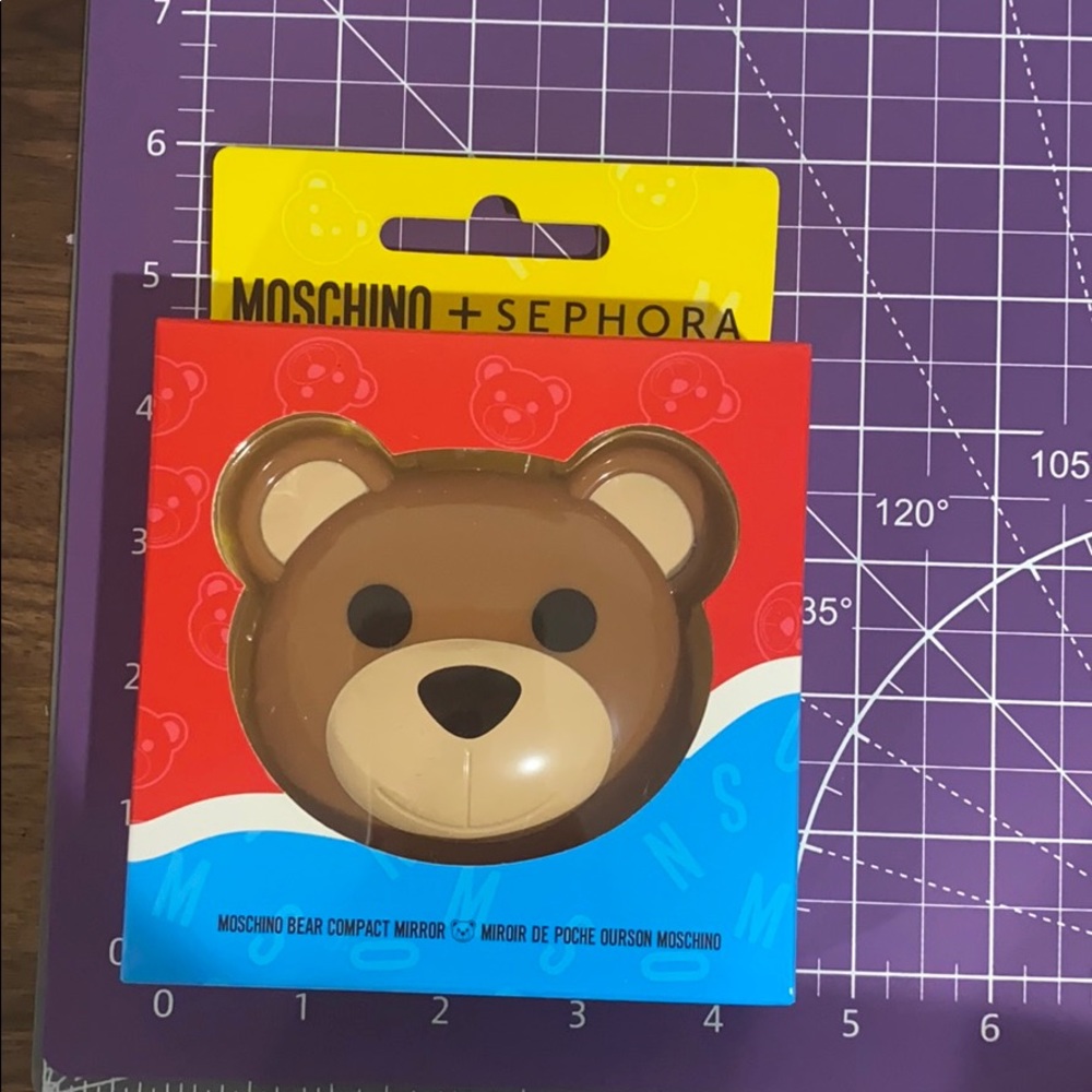 Moschino + Sephora Bear compact Mirror
